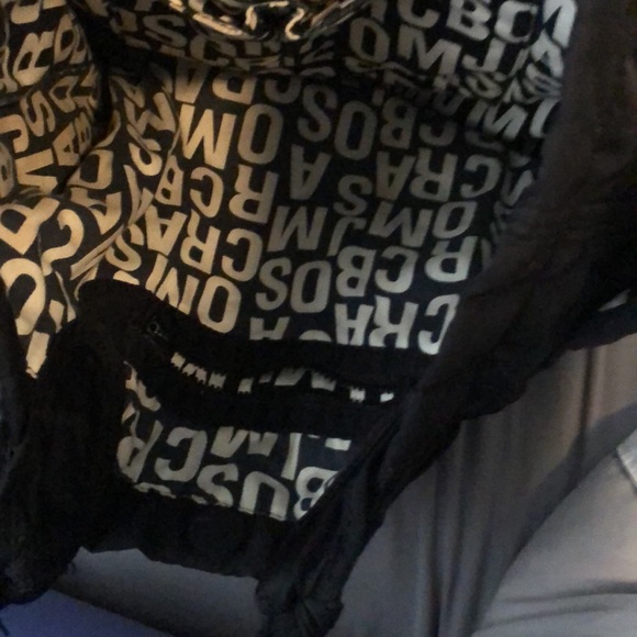 Marc Jacobs quilted medium sized black handbag purse - Picture 9 of 11